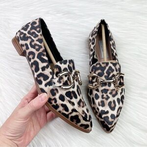 New Steven New York by Steve Madden Vilena Leopard Bit Loafers